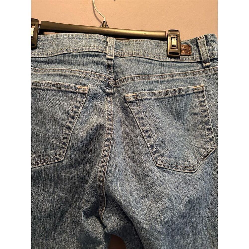 Riders by Lee Women's Capri Jeans Size 14 Blue Medium Wash Denim - Picture 6 of 9